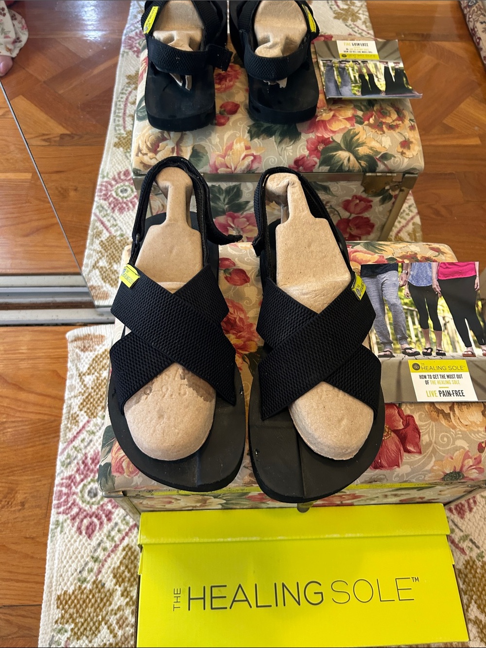 The Healing Sole Crisscross Comfort Sandals
